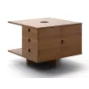 Bureau Exécutif design italien et meuble de service 2 caissons 3 tiroirs - 2 modules ouverts So Terra
