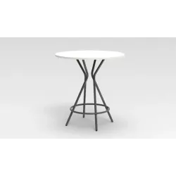 Table haute forme ronde ou rectangulaire So Rosas