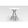 Table haute forme ronde ou rectangulaire So Rosas