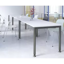 Table polyvalente rectangulaire hauteur fixe ou réglable en hauteur So Granada