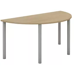 Table polyvalente demi-ronde hauteur fixe ou réglable en hauteur So Granada