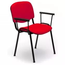 Chaise polyvalente tapissée et empilable So Pise
