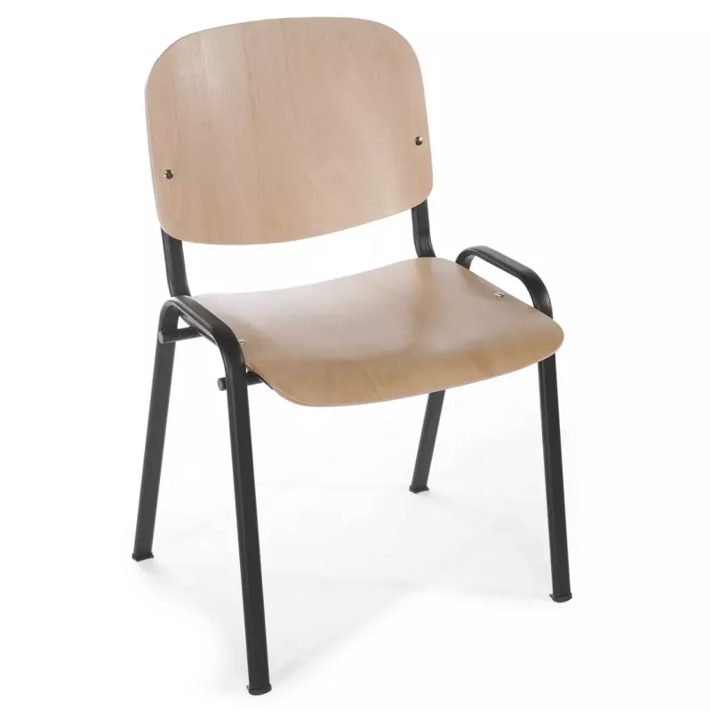 Chaise polyvalente empilable hêtre naturel So Lucques Chaise polyvalente empilable hêtre naturel So Lucques