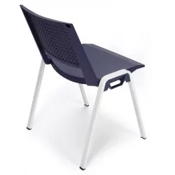 Chaise visiteur empilable So Caserte