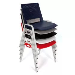 Chaise visiteur empilable So Caserte