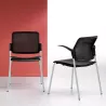 Fauteuil visiteur empilable So Aquila