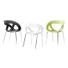 Chaise visiteur empilable So Lamezia