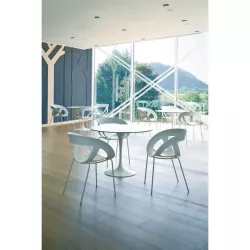 Chaise visiteur empilable So Lamezia