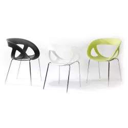 Chaise visiteur empilable So Lamezia