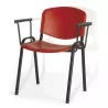 Chaise polyvalente empilable avec accoudoirs et tablette en option So Pistoia