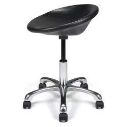 Tabouret technique polyuréthane avec dossier intégré So Cesena