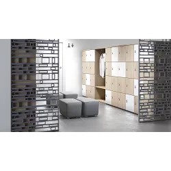 Casiers à fermeture à carte RFID par colonne de 4 casiers So Toledo