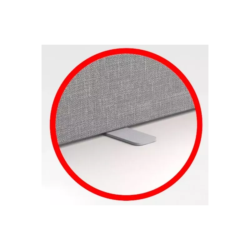 Cloison panneau acoustique vertical sur pieds plats So Jaca