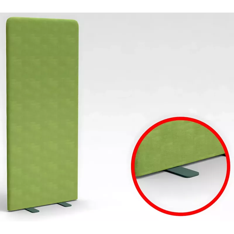 Cloison panneau acoustique vertical sur pieds plats So Jaca