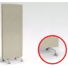 Cloison panneau acoustique vertical sur pieds hauts à roulettes So Oviedo