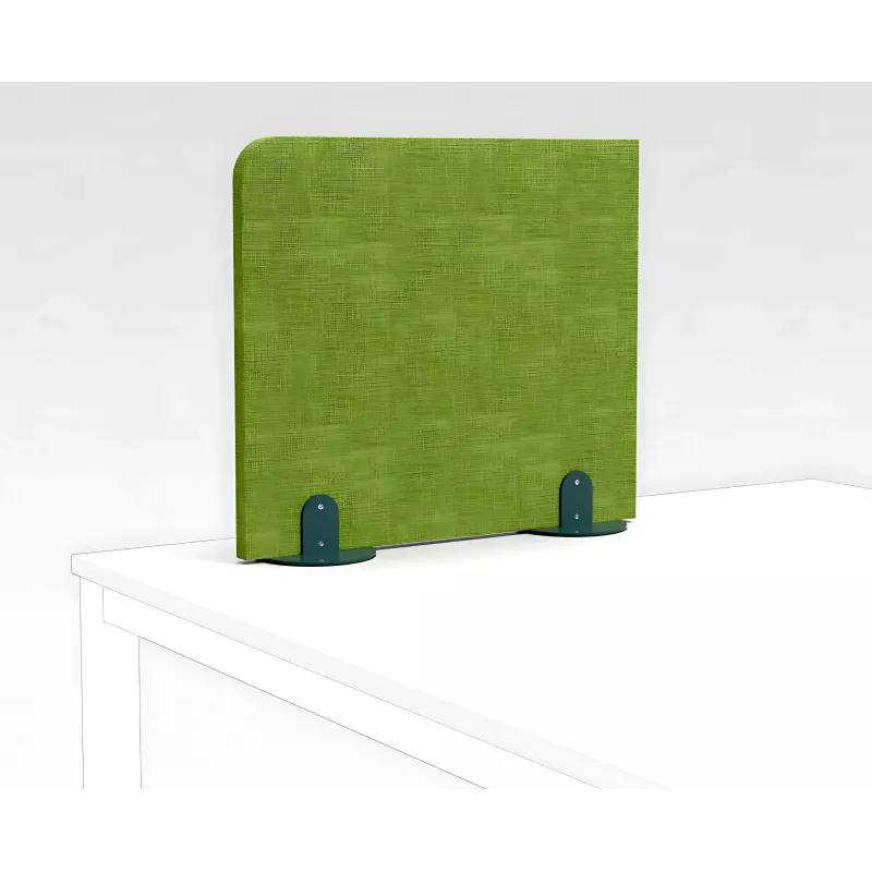Panneau écran acoustique pour bureau avec pieds circulaires So Tineo