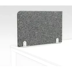 Panneau écran acoustique pour bureau avec pieds circulaires So Tineo