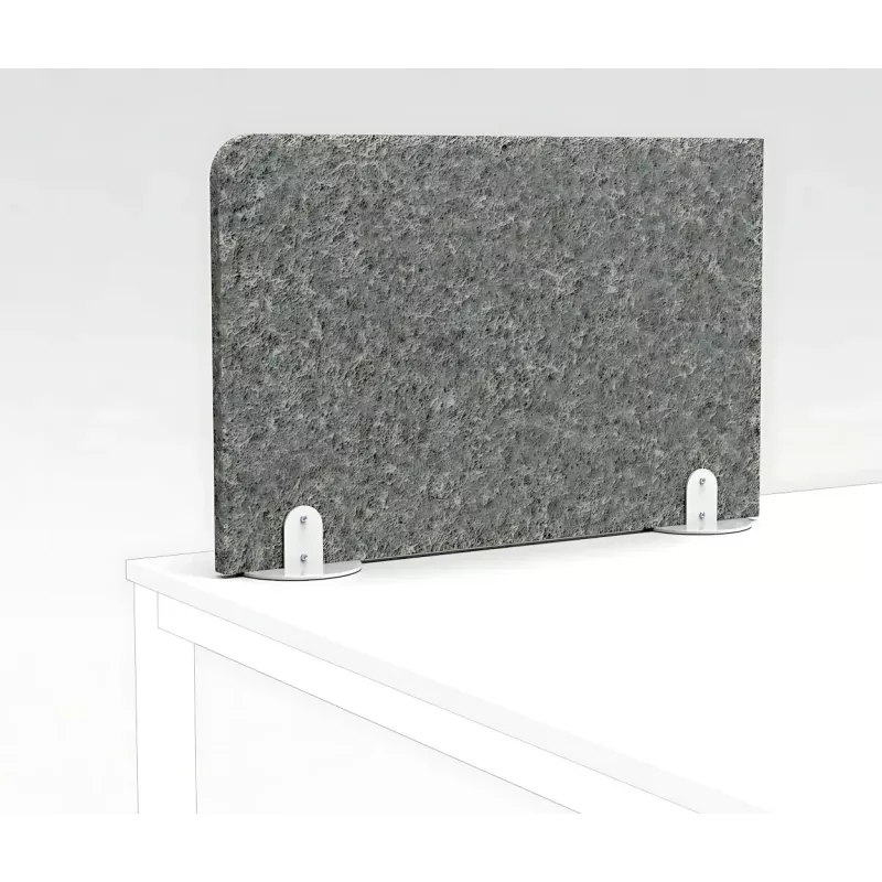 Panneau écran acoustique pour bureau avec pieds circulaires So Tineo