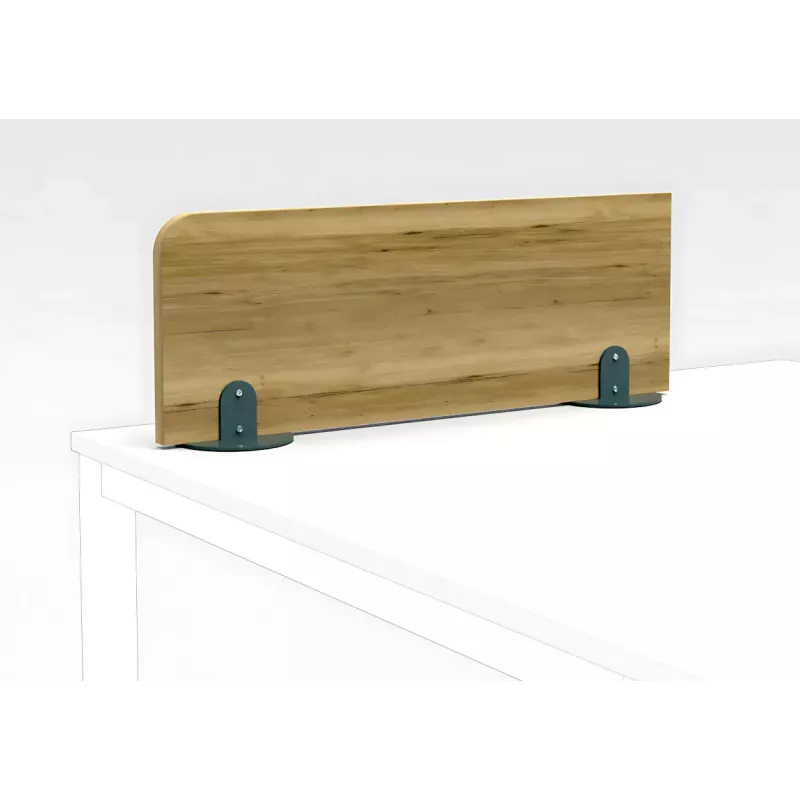 Panneau écran acoustique pour bureau avec pieds circulaires So Tineo