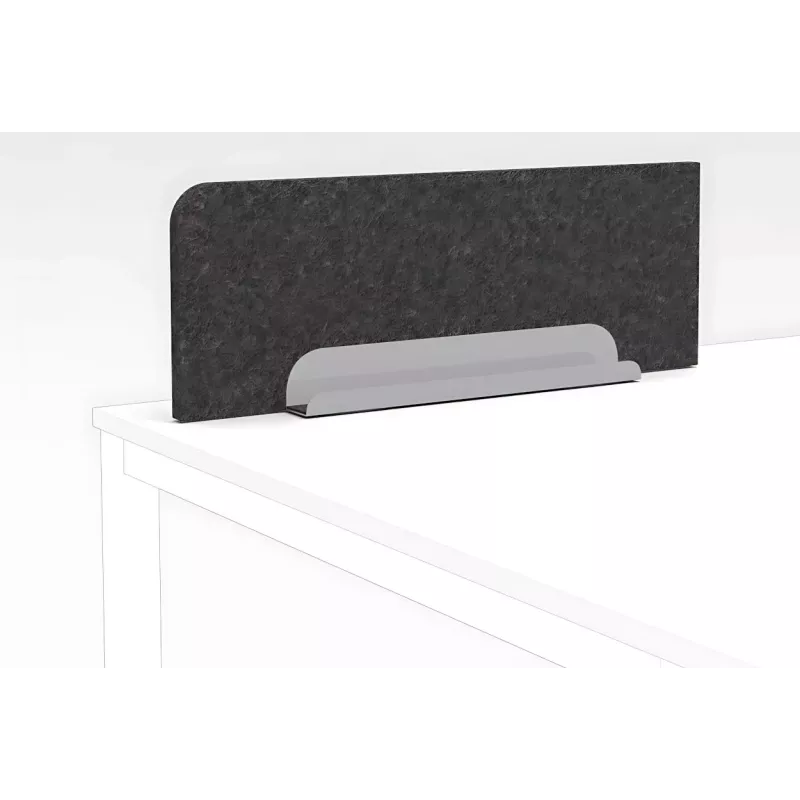 Panneau écran acoustique pour bureau avec support goulotte So Segovia
