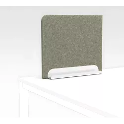 Panneau écran acoustique pour bureau avec support goulotte So Segovia