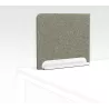Panneau écran acoustique pour bureau avec support goulotte So Segovia
