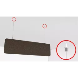 Panneau acoustique suspendu So Navarra