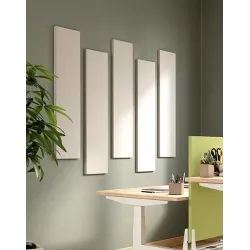 Lot de 4 panneaux acoustiques muraux forme Rectangulaire So Torrent
