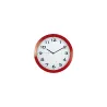 Horloge silencieuse 38 cm - quartz - coloris rouge