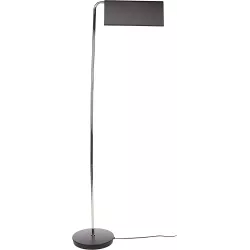 Lampadaire LED réversible - coloris noir