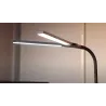 Lampe de bureau LED à 2 têtes sans fils - 2h d'autonomie - Variation d'intensité - coloris noir