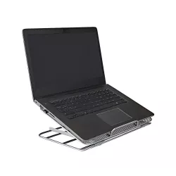 Support PC portable - métal gris