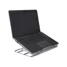 Support PC portable - métal gris