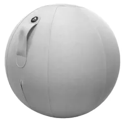 Ballon ergonomique revêtement tissu - coloris gris