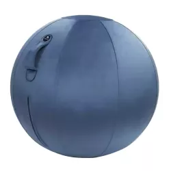 Ballon ergonomique revêtement tissu velours - coloris bleu