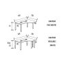 Bureau d'angle compact - hauteur fixe ou réglable - So Vera