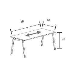 Bureau avec retour So Bedar