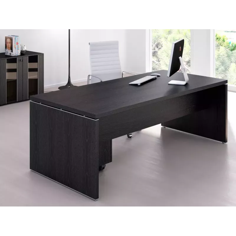 Bureau individuel pied panneau So Flora Bureau individuel pied panneau So Flora