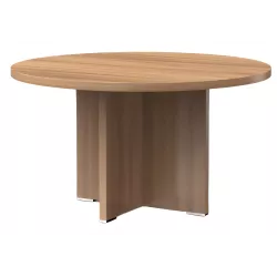 Table de réunion ronde diamètre 130 cm So Cadix