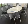 Table de réunion elliptique jusqu'à 24 personnes So Javea