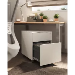 Caisson de bureau mobile métallique So Vic (livré monté)