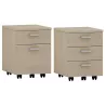 Caisson de bureau mobile mélaminé So Soria