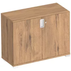 Armoire 2 portes - 1 étagère - (L : 100 cm x P : 42 cm x H : 76,60 cm) So Laroya