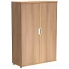 Armoire 2 portes - 4 étagères - (L : 100 cm x P : 42 cm x H : 201,40 cm) So Laroya