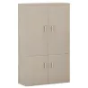 Armoire de rangement avec 4 portes - 4 étagères - hauteur 235 cm (4 largeurs au choix) So Madrid