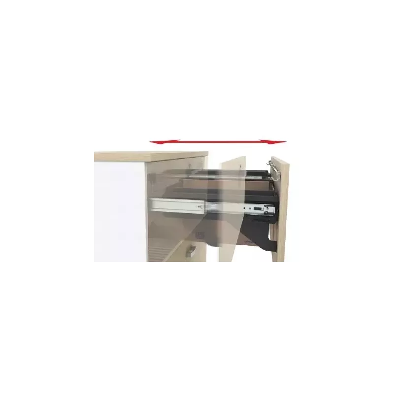 Armoire à Dossiers Suspendus Sur Roulettes – Charge 30 Kg – Argenté – Idéal Bureau, Salle De Réunion Ou Domicile (70 X 37 X 60 Cm)