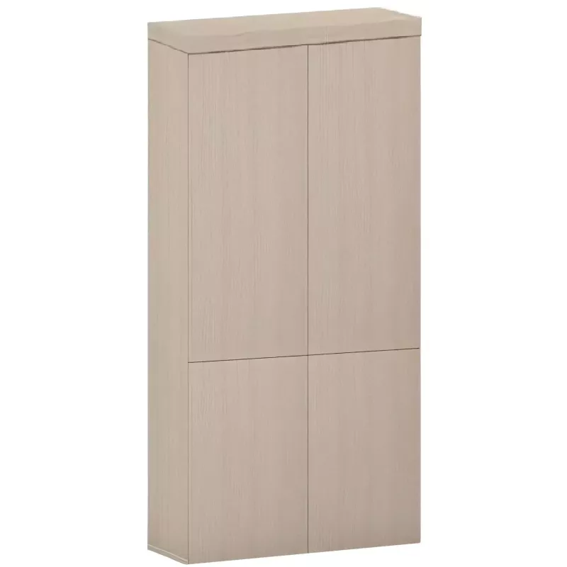 Armoire de rangement 4 portes fermeture à poussoir hauteur 235 cm (4 largeurs au choix) So Madrid