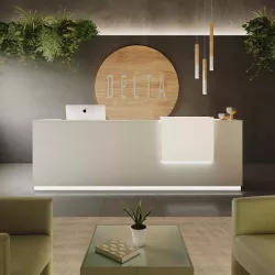 Banque d’accueil So Aragon - Largeur 1,84 m, design pro