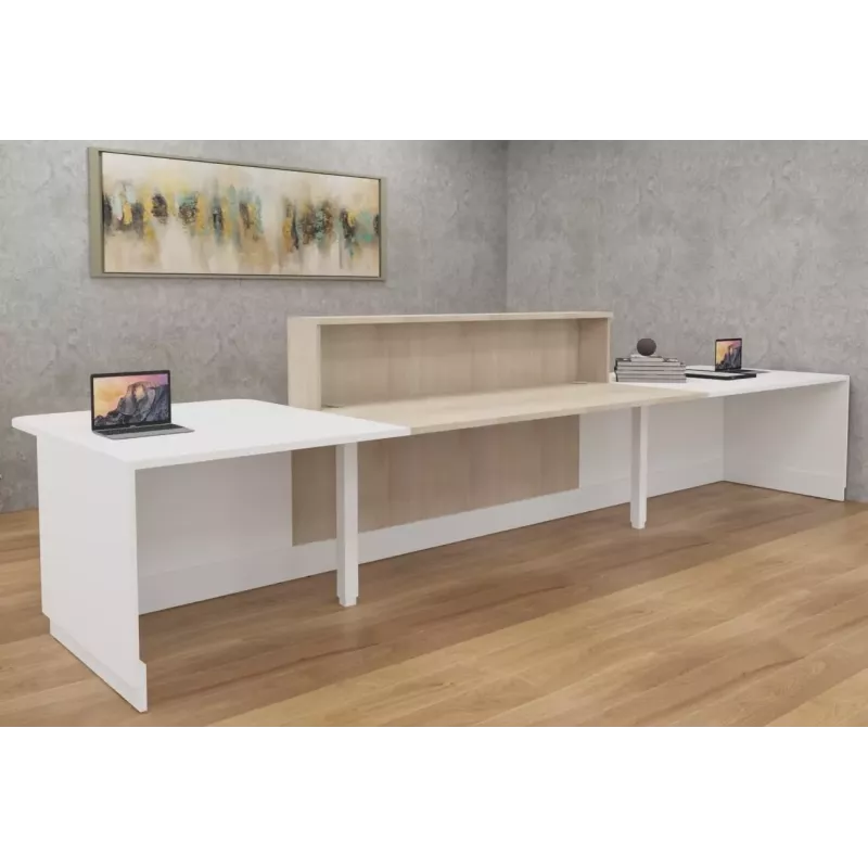 Banque d'accueil avec PMR, de 300 cm à 460 cm - So Ragol +