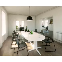 Table de réunion ovale jusqu'à 20 personnes So Fines